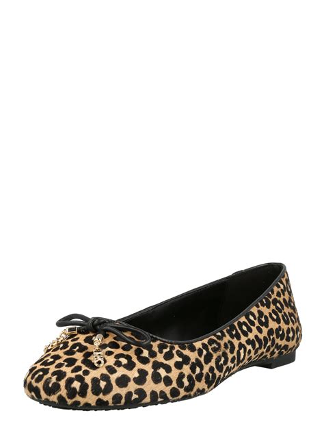 michael kors ballerina zwart sale|michael kors nori ballet flat.